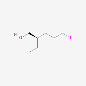 (2R)-2-ethyl-5-iodopentan-1-ol