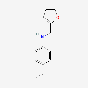 (4-Ethylphenyl)(2-furylmethyl)amine