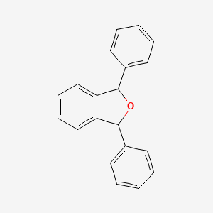 molecular formula C20H16O B14162967 1,3-Diphenyl-1,3-dihydro-2-benzofuran CAS No. 7111-67-3