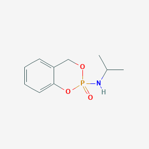 N-(1-Methylethyl)-4H-1,3,2-benzodioxaphosphorin-2-amine 2-oxide