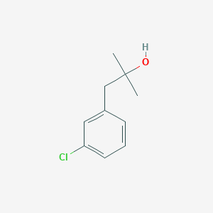 molecular formula C10H13ClO B1416304 1-(3-clorofenil)-2-metilpropan-2-ol CAS No. 1754-67-2