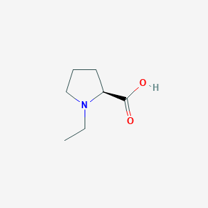 molecular formula C7H13NO2 B1416305 1-ethyl-L-Proline CAS No. 98435-76-8