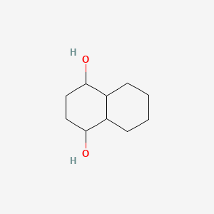 molecular formula C10H18O2 B14163077 Decahydro-1,4-naphthalenediol CAS No. 1127-54-4