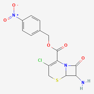 4-Nitrobenzyl 7-amino-3-chloro-8-oxo-5-thia-1-azabicyclo[4.2.0]oct-2-ene-2-carboxylate