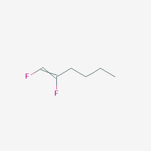 1,2-Difluorohex-1-ene