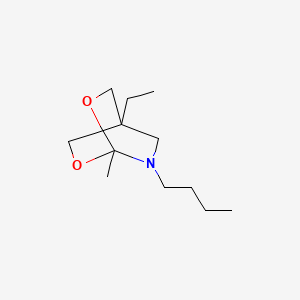 7-Butyl-4-ethyl-1-methyl-2,6-dioxa-7-azabicyclo[2.2.2]octane