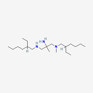 N(sup 1), N(sup 3)-Bis(2-ethylhexyl)-N(sup 1),2-dimethyl-1,2,3-propanetriamine