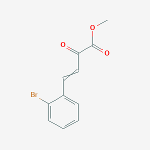 methyl 4-(2-bromophenyl)-2-oxobut-3-enoate