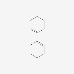 molecular formula C12H18 B14163296 Bicyclohexenyl CAS No. 1128-65-0