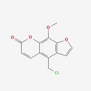 4-(Chloromethyl)-9-methoxy-7H-furo[3,2-g][1]benzopyran-7-one