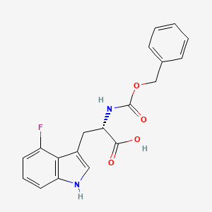 N-[(Benzyloxy)carbonyl]-4-fluoro-L-tryptophan