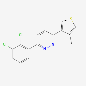 3-(2,3-Dichlorophenyl)-6-(4-methylthiophen-3-yl)pyridazine