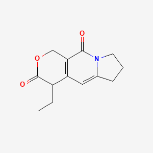 4-ethyl-4,6,7,8-tetrahydro-1H-pyrano[3,4-f]indolizine-3,10-dione