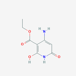 (3Z)-4-Amino-3-[ethoxy(hydroxy)methylidene]pyridine-2,6(1H,3H)-dione