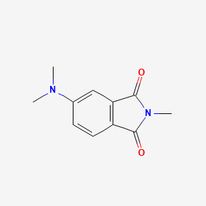 1H-Isoindole-1,3(2H)-dione, 5-(dimethylamino)-2-methyl-