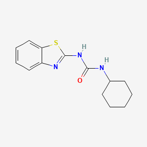 1-(1,3-Benzothiazol-2-yl)-3-cyclohexylurea