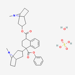 Belladonnine bisulfate monohydrate