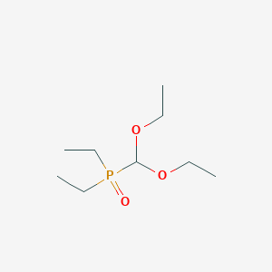 molecular formula C9H21O3P B14163491 (Diethoxymethyl)(diethyl)oxo-lambda~5~-phosphane CAS No. 4042-55-1