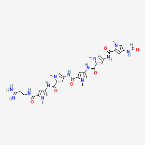 molecular formula C34H39N13O6 B14163637 Distamycin A/5 CAS No. 35967-49-8