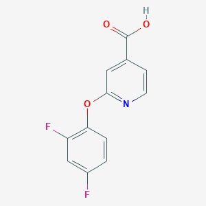 2-(2,4-Difluorophenoxy)pyridine-4-carboxylic acid