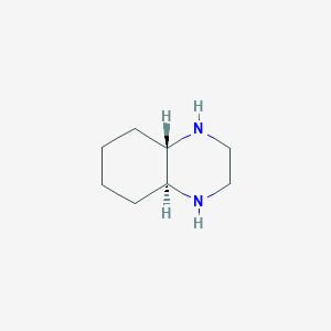 molecular formula C8H16N2 B1416366 trans-Decahydro-quinoxaline CAS No. 51773-44-5