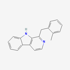 molecular formula C19H16N2 B14163837 Yobyrine CAS No. 525-15-5