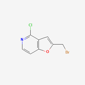 2-(Bromomethyl)-4-chlorofuro[3,2-C]pyridine