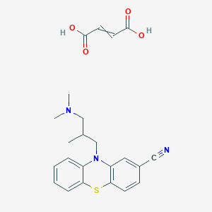 But-2-enedioic acid;10-[3-(dimethylamino)-2-methylpropyl]phenothiazine-2-carbonitrile