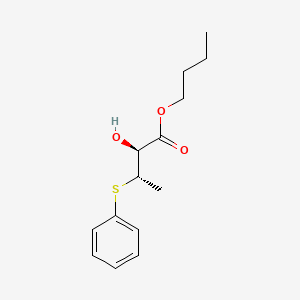 Butyl (2S,3S)-2-hydroxy-3-(phenylsulfanyl)butanoate