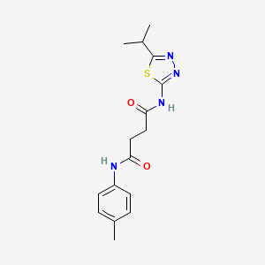 Succinamide, N-(5-isopropyl-1,3,4-thiadiazol-2-yl)-N'-p-tolyl-