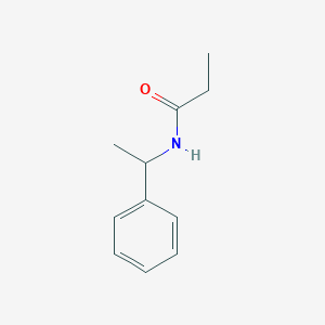 molecular formula C11H15NO B14163904 N-(1-Phenylethyl)propanamide CAS No. 6283-03-0