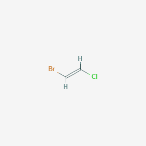 molecular formula C2H2BrCl B14163985 Ethene, 1-bromo-2-chloro- CAS No. 3018-09-5