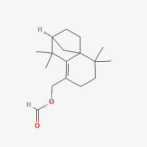 2H-2,4a-Methanonaphthalene-8-methanol, 1,3,4,5,6,7-hexahydro-1,1,5,5-tetramethyl-, formate, (2S)-