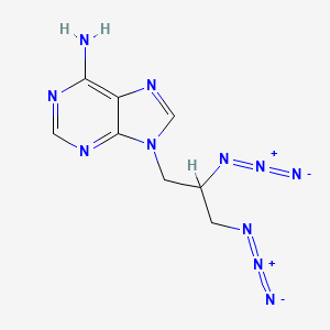 9H-Purin-6-amine, 9-(2,3-diazidopropyl)-