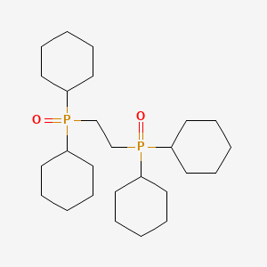 molecular formula C26H48O2P2 B14164197 1,2-Bis(dicyclohexylphosphinyl)ethane CAS No. 16527-12-1