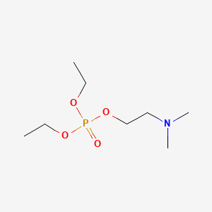 Phosphoric acid, 2-(dimethylamino)ethyl diethyl ester