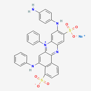 molecular formula C34H24N5NaO6S2 B14164266 Einecs 273-417-0 CAS No. 68959-44-4