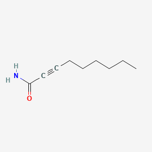 molecular formula C9H15NO B14164351 2-Nonynamide CAS No. 3910-40-5