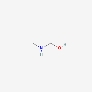 molecular formula C2H7NO B14164370 Methylaminomethanol CAS No. 3400-38-2