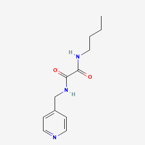 molecular formula C12H17N3O2 B14164376 N-butyl-N'-(pyridin-4-ylmethyl)oxamide CAS No. 577694-11-2