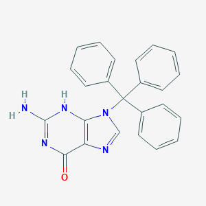 molecular formula C24H19N5O B141644 9N-三苯甲基鸟嘌呤 CAS No. 374678-33-8
