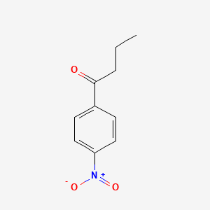 molecular formula C10H11NO3 B14164407 1-(4-Nitrophenyl)-1-butanone CAS No. 3769-94-6