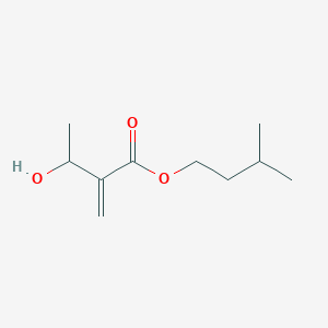 3-Methylbutyl 3-hydroxy-2-methylidenebutanoate