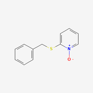 2-Benzylsulfanyl-1-oxidopyridin-1-ium