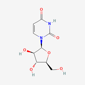 molecular formula C9H12N2O6 B14164577 beta-L-Arabinosyluracil CAS No. 40093-89-8