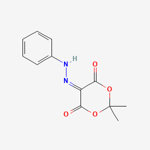 2,2-Dimethyl-5-(2-phenylhydrazinylidene)-1,3-dioxane-4,6-dione