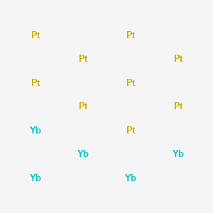 molecular formula Pt9Yb5 B14164628 Platinum--ytterbium (9/5) CAS No. 928832-17-1