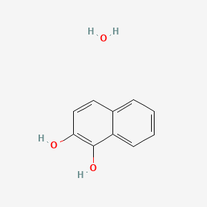 molecular formula C10H10O3 B14164655 1,2-Naphthalenediol, monohydrate CAS No. 67293-06-5