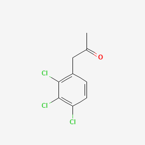 molecular formula C9H7Cl3O B14164773 1-(2,3,4-Trichlorophenyl)propan-2-one CAS No. 88968-75-6