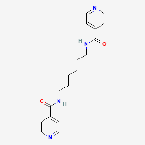 1,6-Bis(pyridine-4-carboxamido)hexane